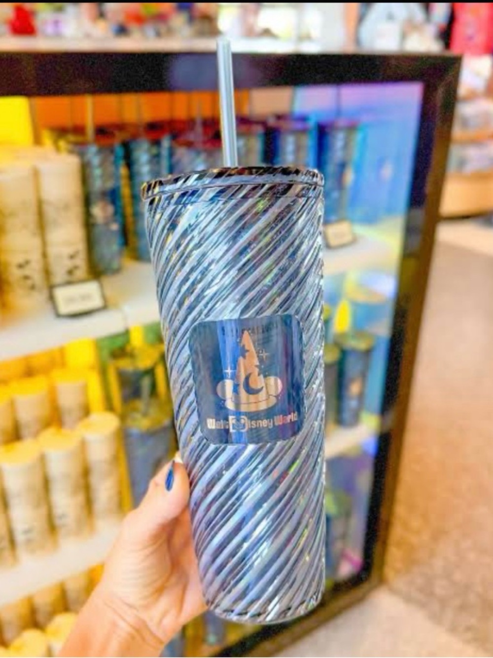 Disney Parks Starbucks Fantasia Sorcerer Tumbler - Picture 1 of 9